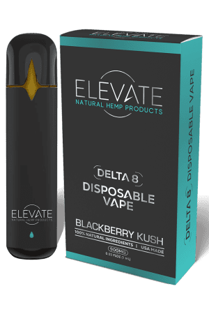 Buy Blackberry Kush Delta 8 THC Disposable Vape