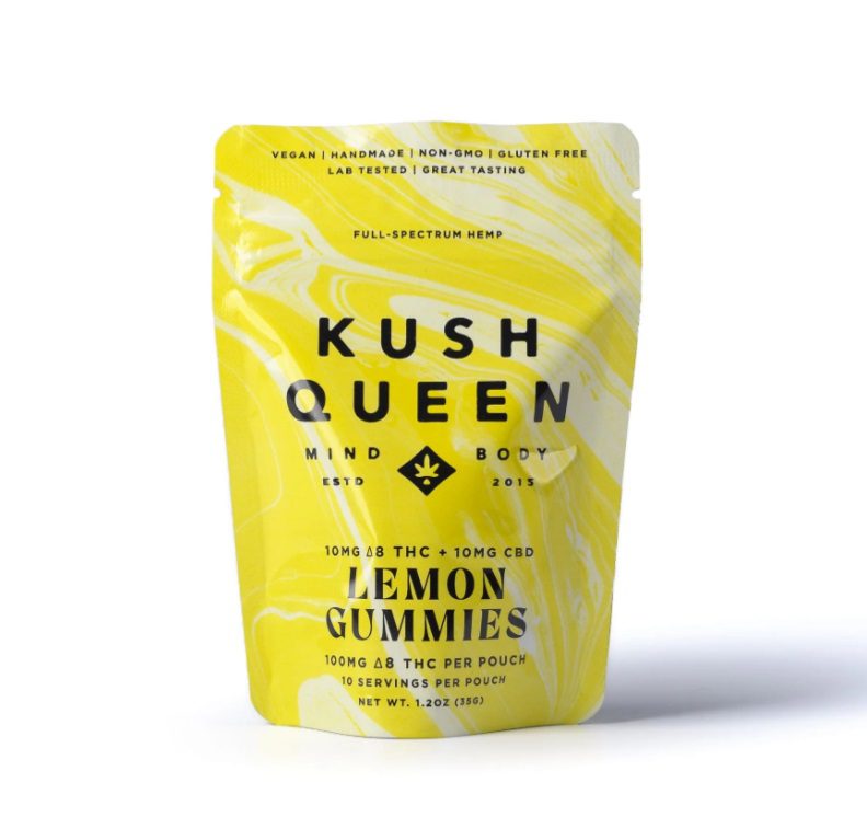 Buy Lemon Delta 8 THC + CBD Gummies
