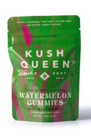Watermelon Delta 8 THC + CBD Gummies