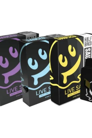 Buy Half Bak'd Live Resin Sauced Disposable 4g