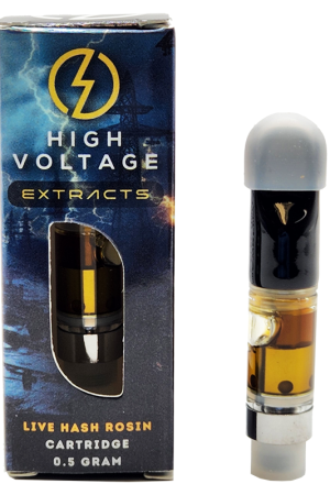 Buy High Voltage Extracts – Live Hash Rosin Cartridge