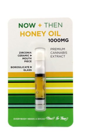 Buy Honey Oil Vape CARTRIDGE 1gram Now + Then