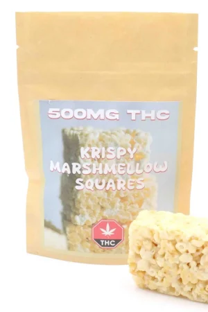 Buy Marshmallow Squares – 500mg THC