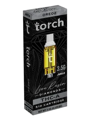 Buy Torch Live Resin Diamonds Cartridge 3.5g