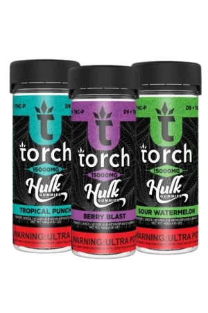 Buy Torch Live Resin Hulk Gummies 15,000mg
