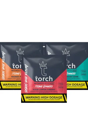 Buy Torch Nitro Blend XXL 700mg Gummies 2ct