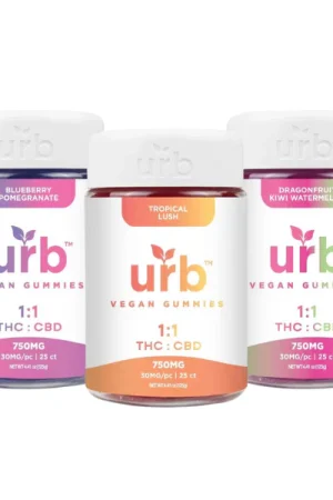 Buy Urb 1:1 THC CBD Gummies