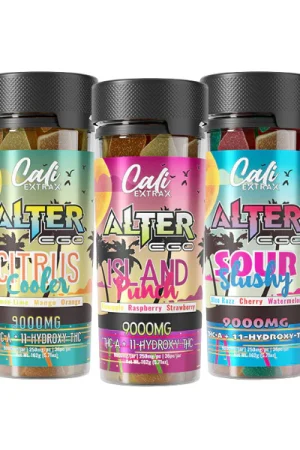 Cali Extrax Alter Ego Gummies 9000mg