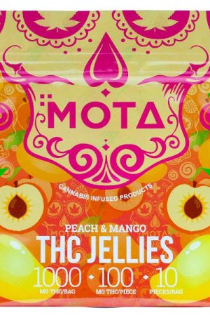 MOTA Peach Mango Jellies 1000mg THC