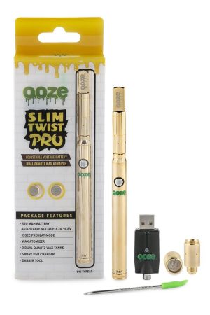 Ooze Slim Twist Pro Kit – Gold